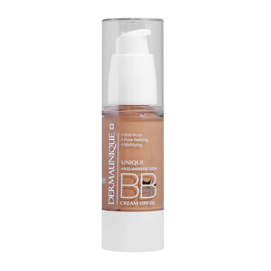 بی بی کرم رنگی SPF30 پوست چرب