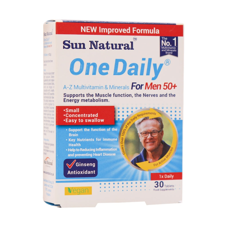 مولتی ویتامین و مینرال وان دیلی آقایان بالای 50 سال