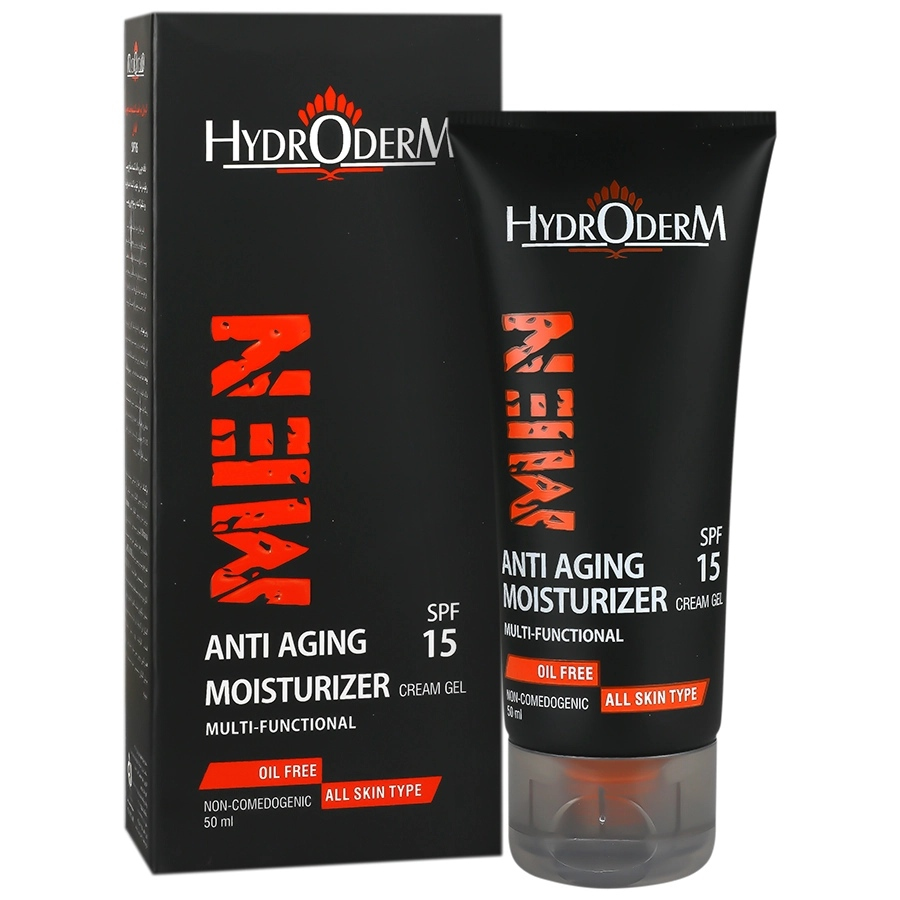 کرم ژل مرطوب کننده و ضد چروک آقایان