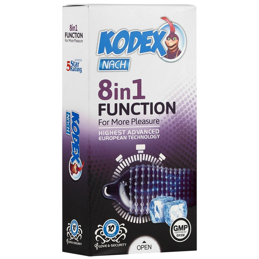 کاندوم خاردار فانکشن 8 در 1