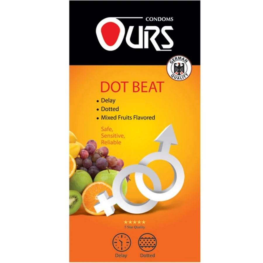 کاندوم وقفه دهنده خاردار میوه ای