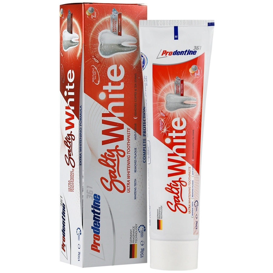 خمیر دندان کامل سفید کننده نمک دریا