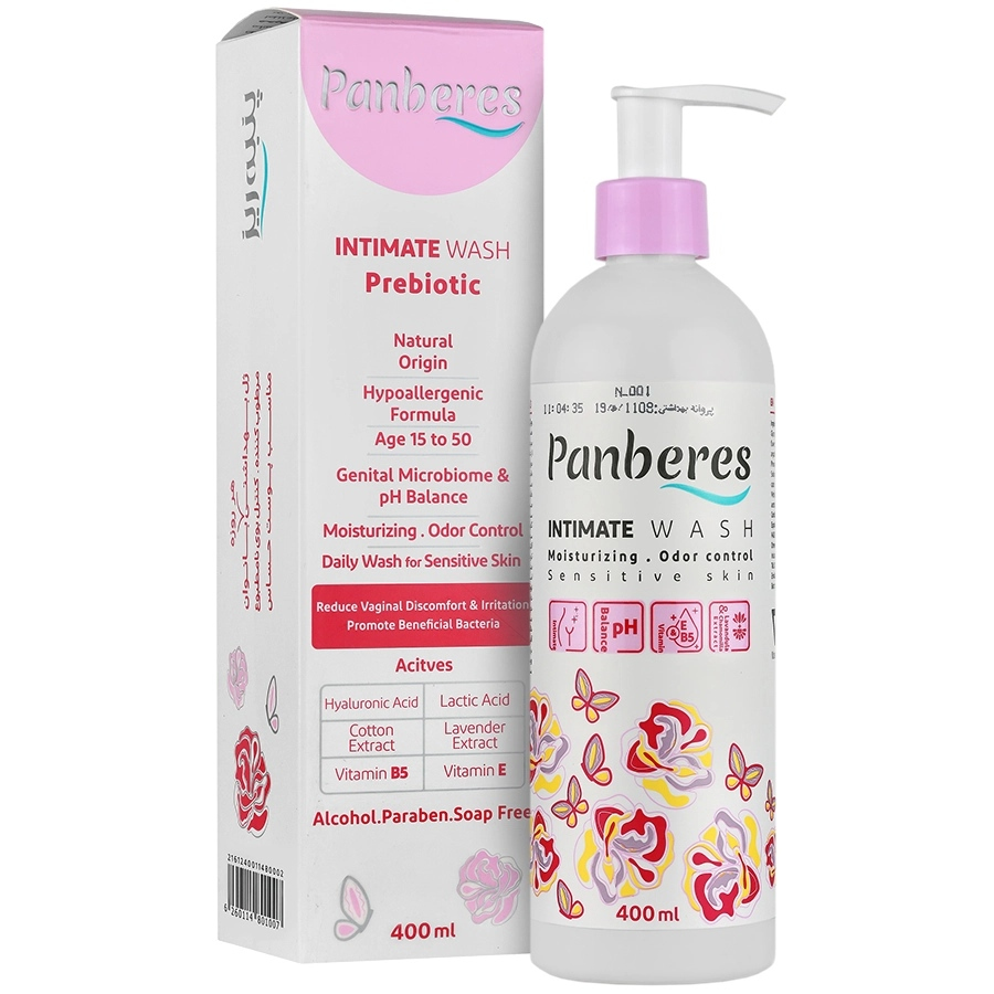 ژل بهداشتی روزانه بانوان پوست حساس  400 میلی لیتری