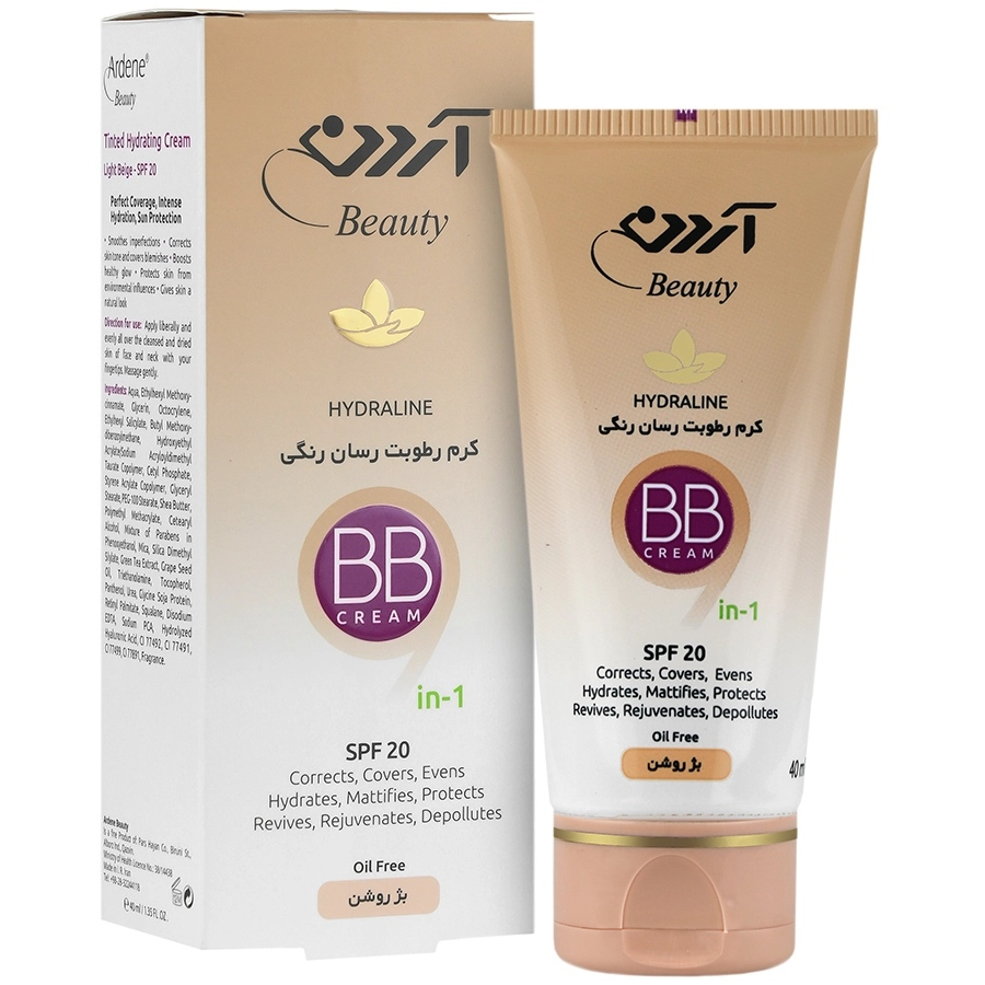 کرم رطوبت رسان رنگی SPF20