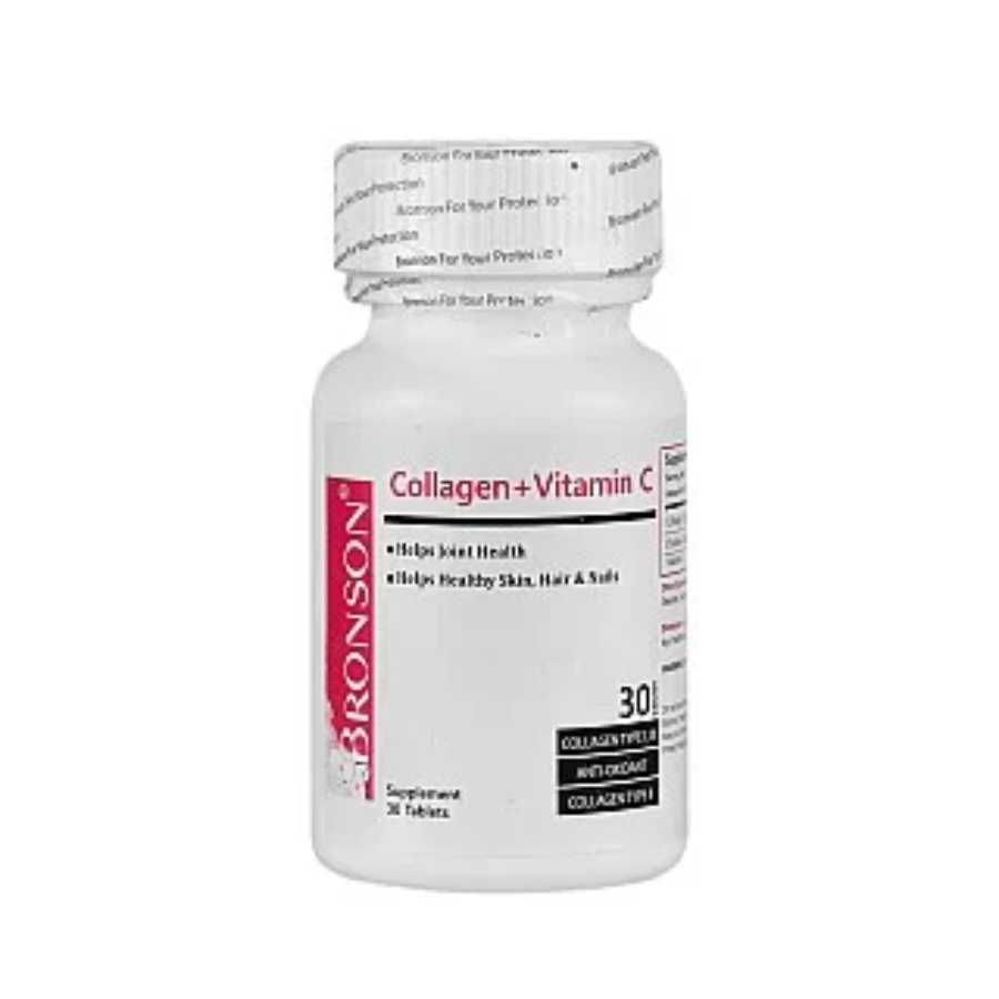 کلاژن پلاس ویتامین سی برونسون 