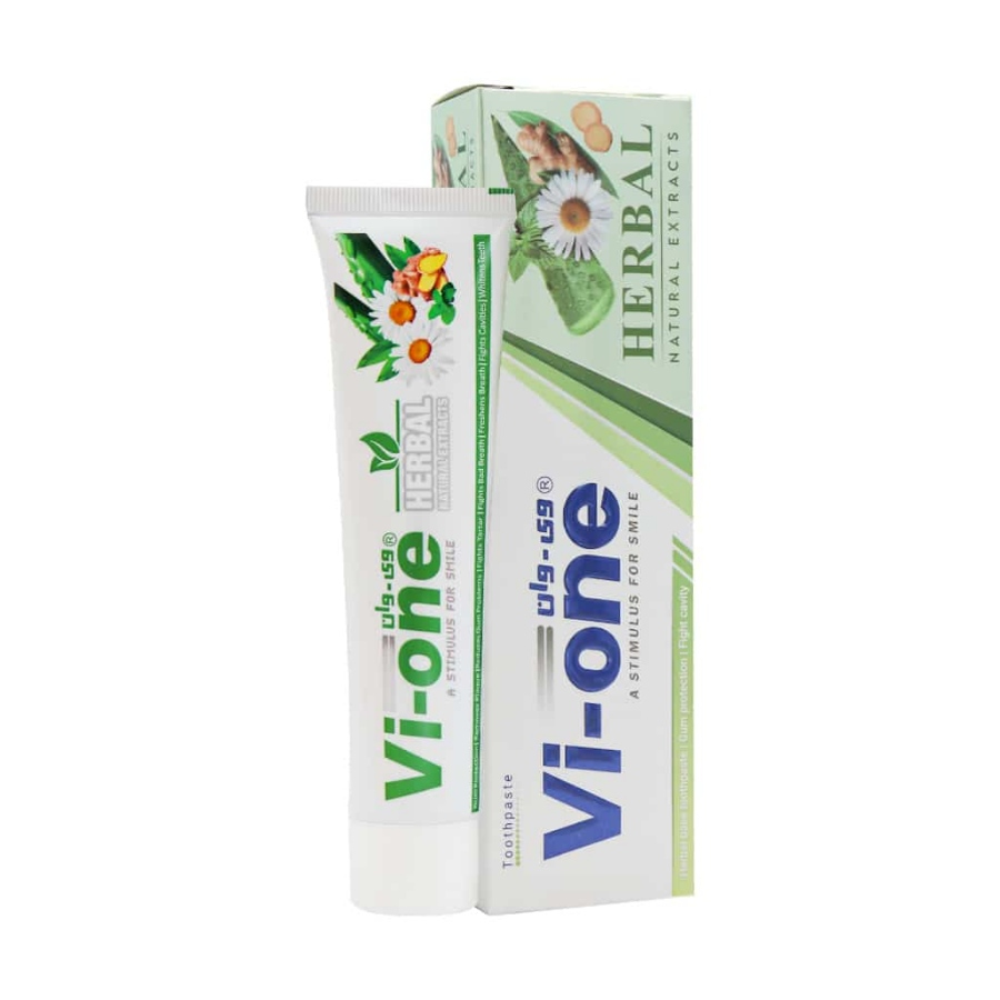 خمیر دندان گیاهی بابونه و زنجبیل