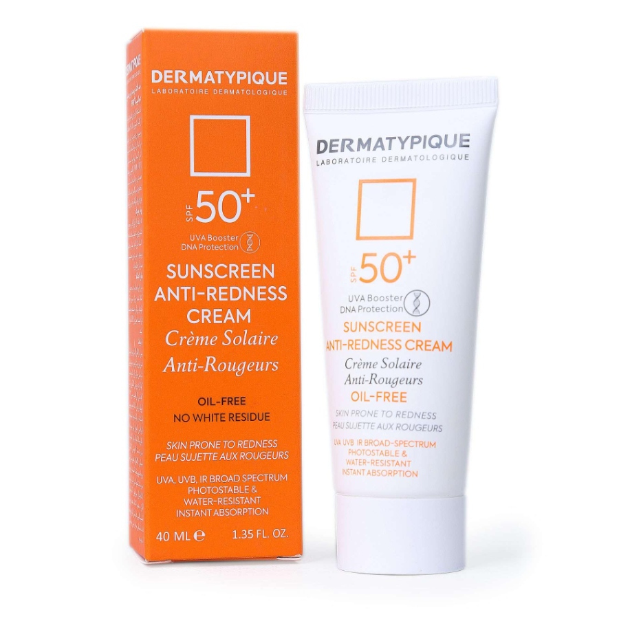 کرم ضد آفتاب پوست قرمز و حساس SPF50