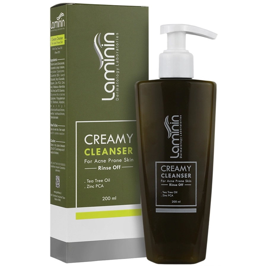 شوینده کرمی پوست جوش دار