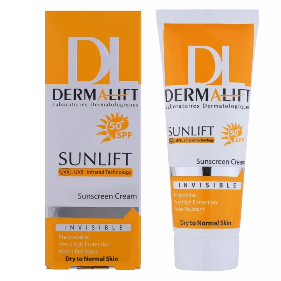 کرم ضد آفتاب پوست خشک SPF50 سان لیفت