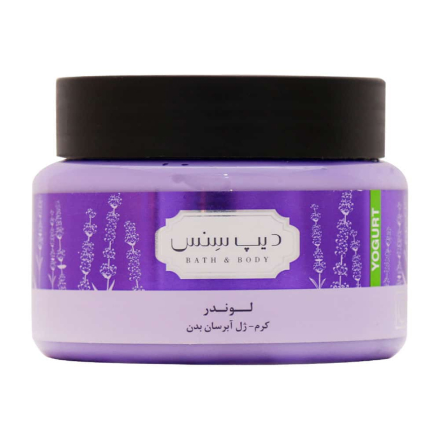 کرم ژل آبرسان بدن لوندر