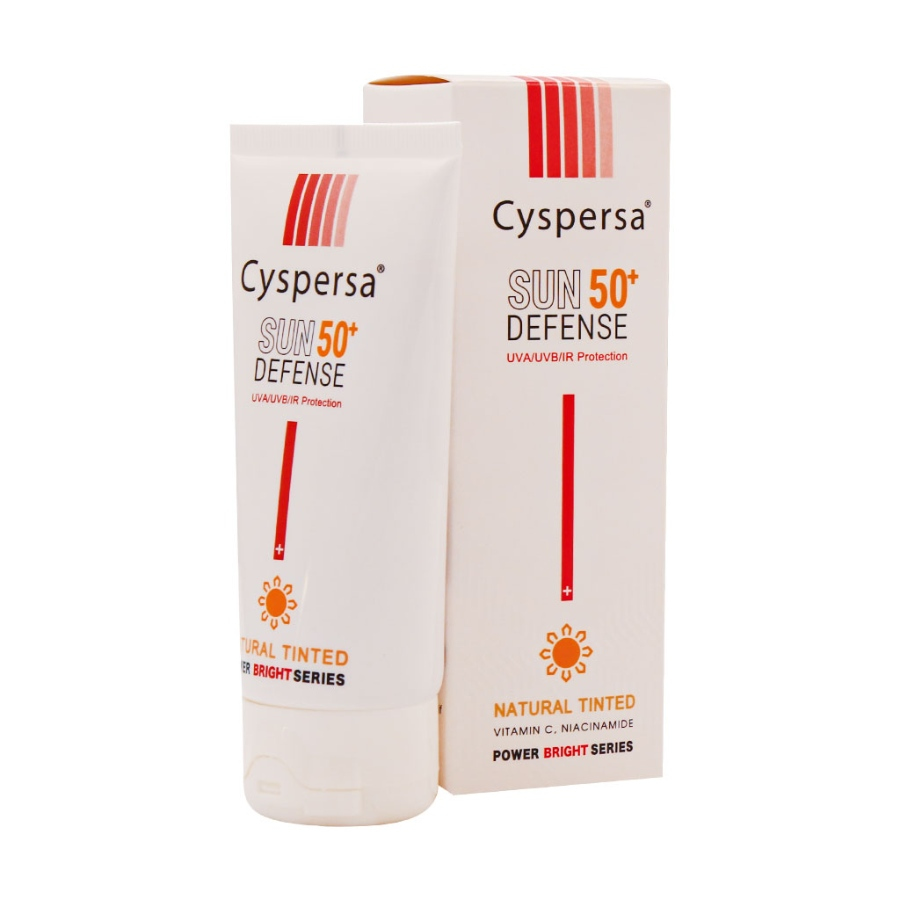کرم ضد آفتاب رنگی روشن کننده SPF50