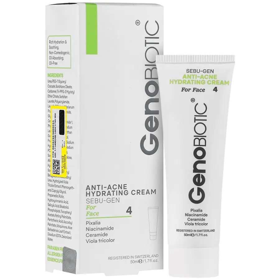 کرم آبرسان ضد آکنه سبوژن 4