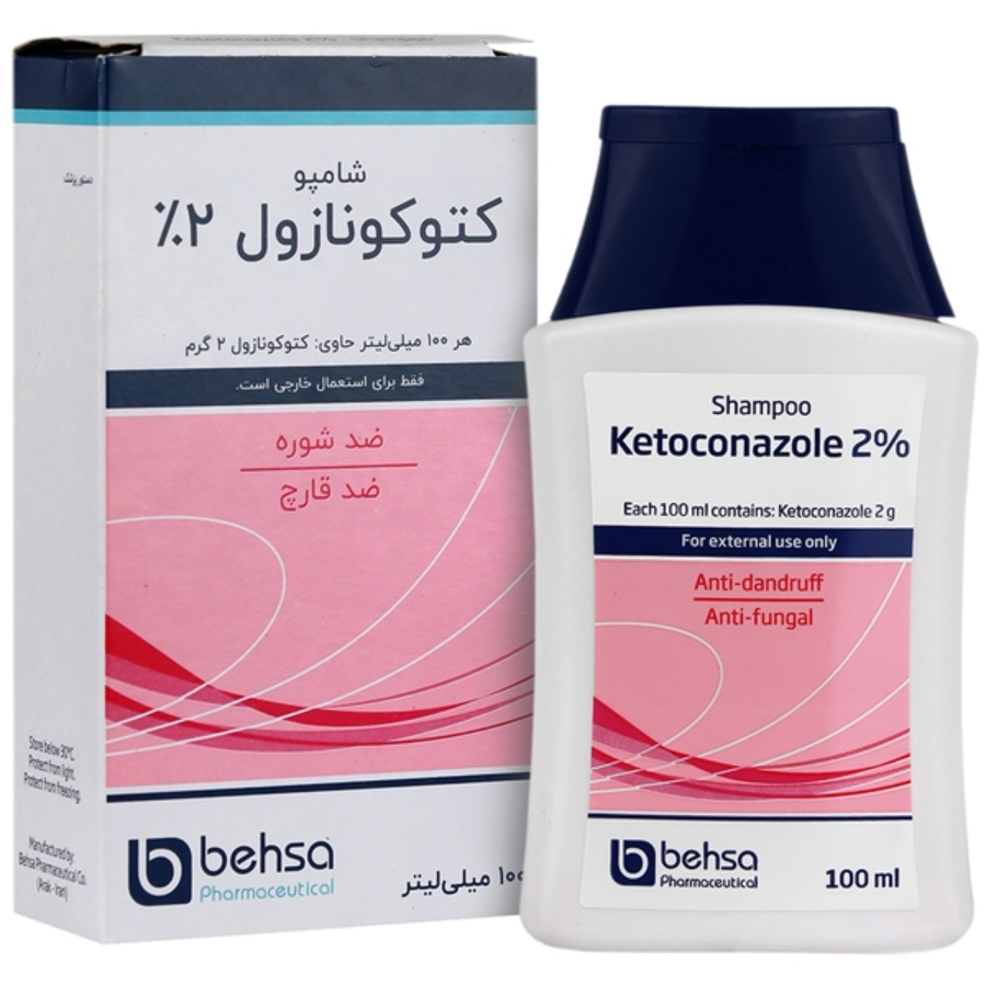 شامپو کتوکونازول بهسا 2 درصد 