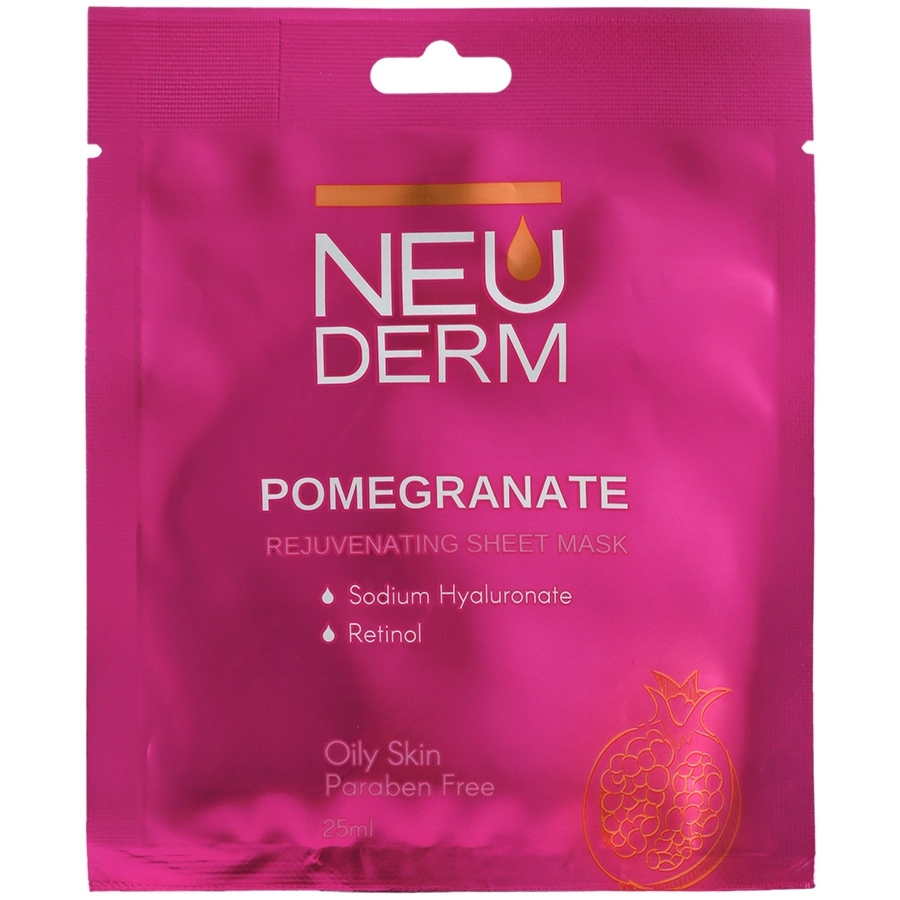 ماسک صورت جوان کننده انار