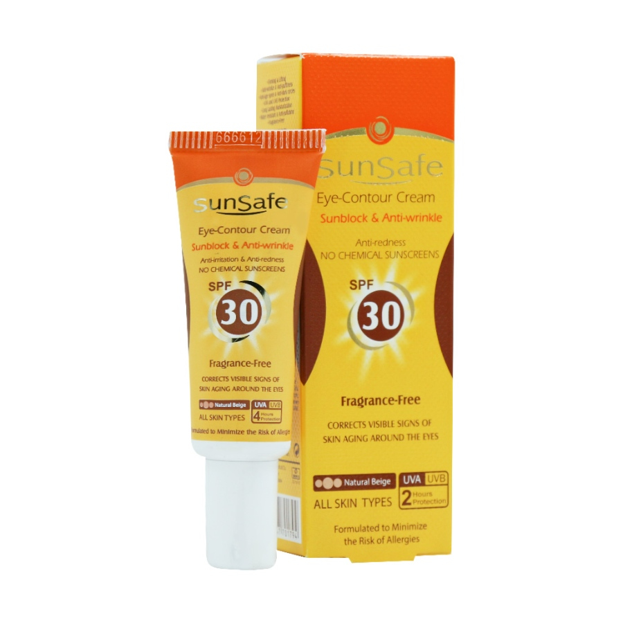 کرم ضد آفتاب و ضد چروک دور چشم SPF30