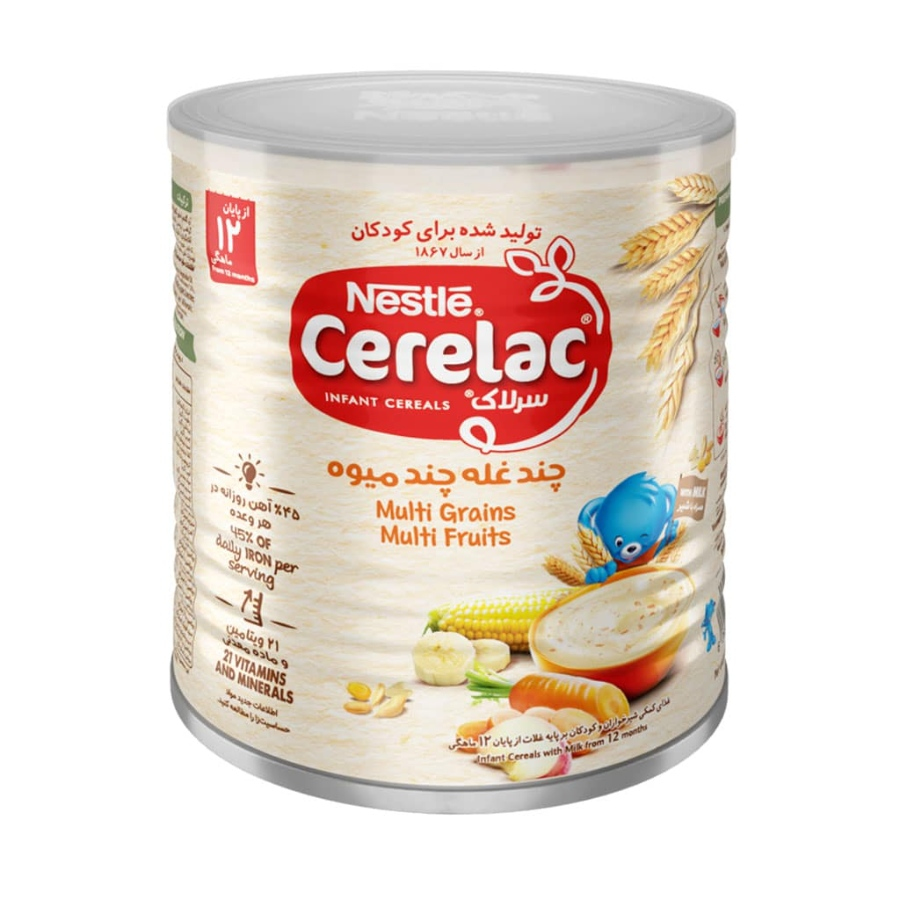 سرلاک چند غله چند میوه