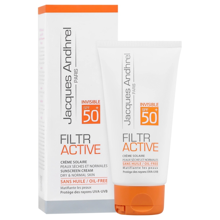 کرم ضد آفتاب پوست خشک و معمولی SPF50 بی رنگ