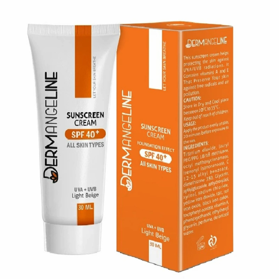 ضد آفتاب کرم پودری SPF40 انواع پوست