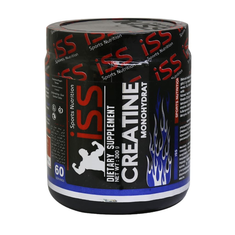 کراتین مونوهیدرات آی اس اس 300 گرمی