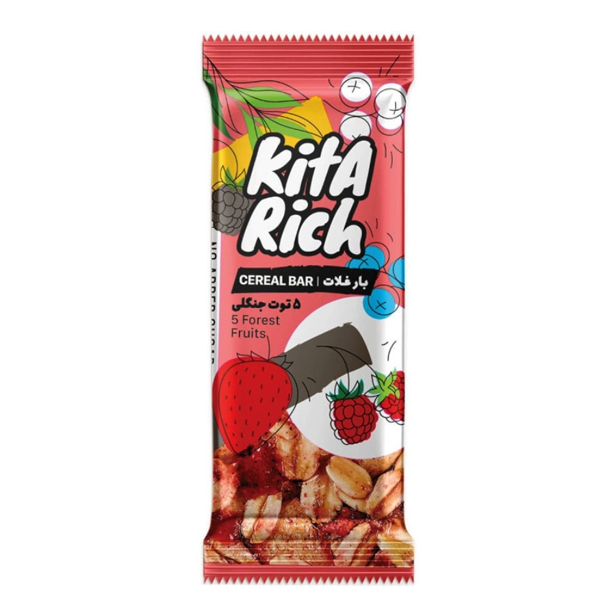 بار مخلوط غلات و توت خشک