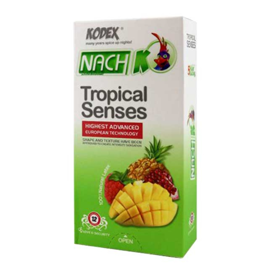 کاندوم با رایحه میوه های گرمسیری