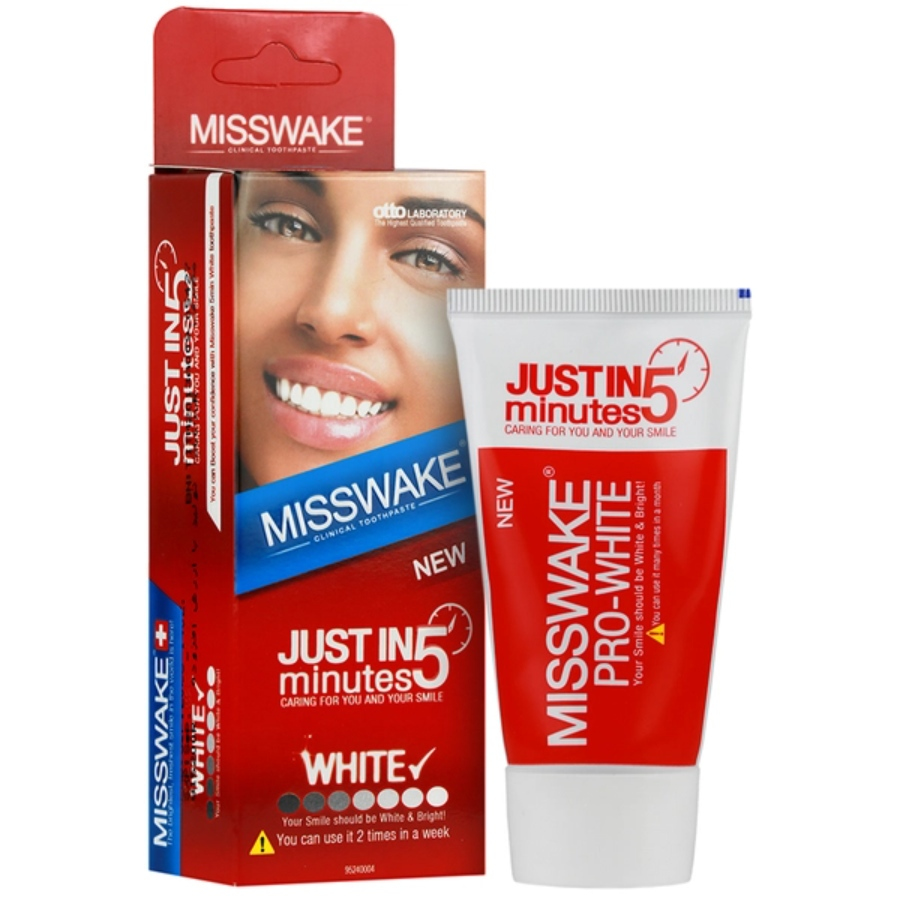 خمیر دندان سفید کننده در 5 دقیقه