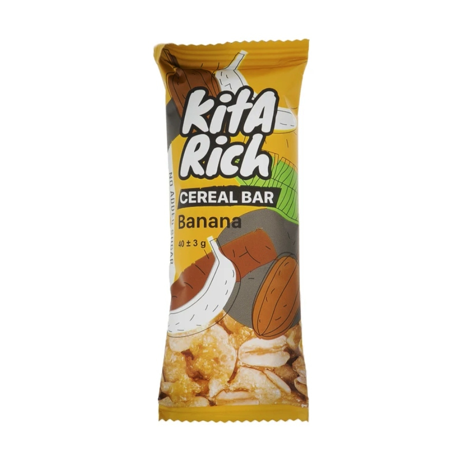 بار مخلوط غلات و موز خشک