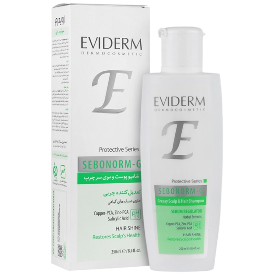 شامپو موی چرب سبونورم جی