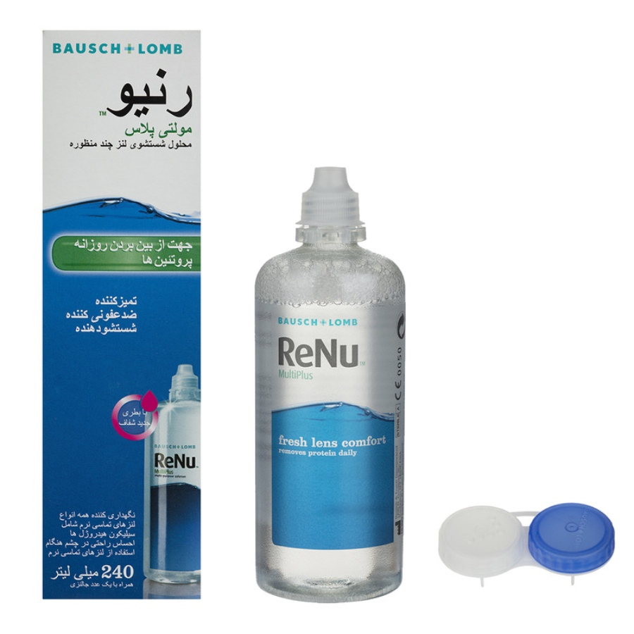 محلول شستشوی لنز رنیو مولتی پلاس