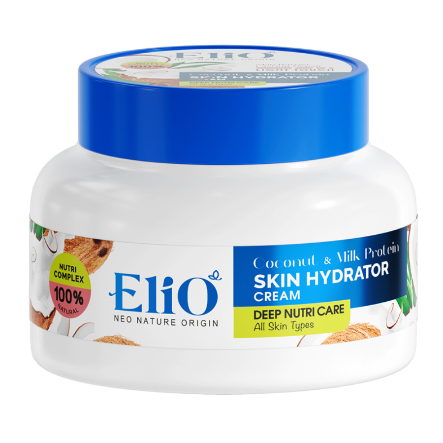 کرم مرطوب کننده روغن نارگیل و شیر