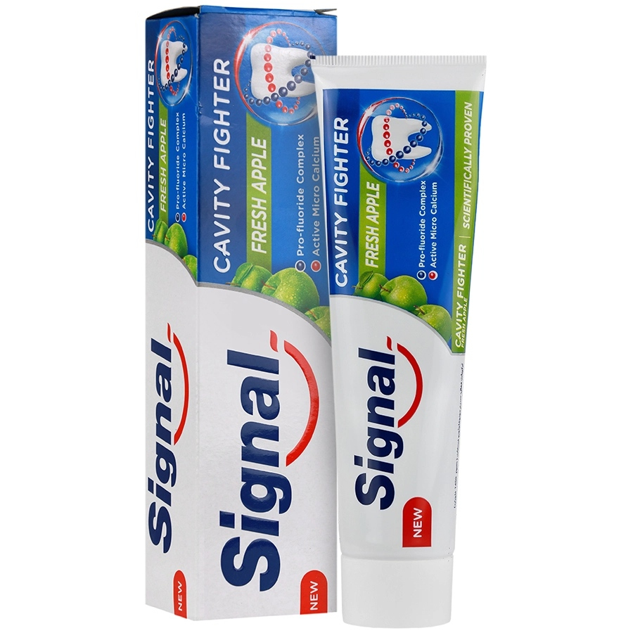 خمیر دندان ضد پوسیدگی سیب