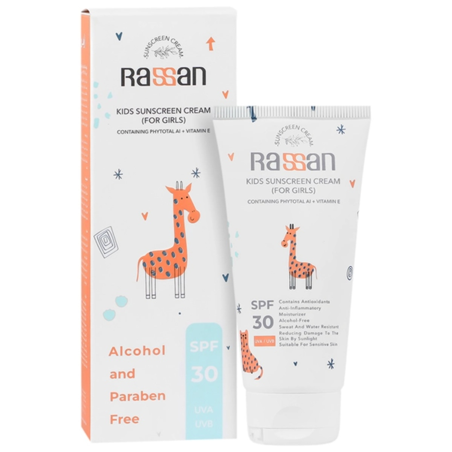 کرم ضد آفتاب کودکان دخترانه SPF30