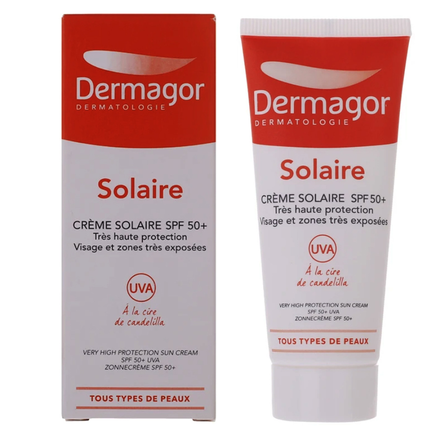 ضد آفتاب بی رنگ درماگور SPF50