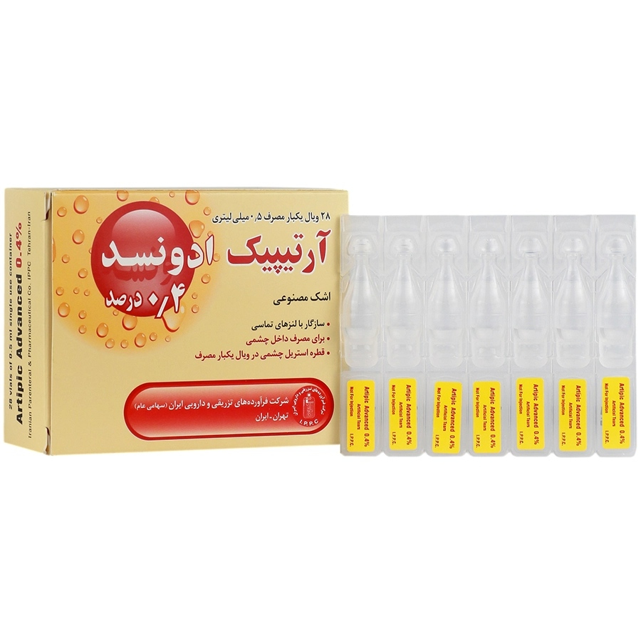 اشک مصنوعی ادونسد 0.4 درصد