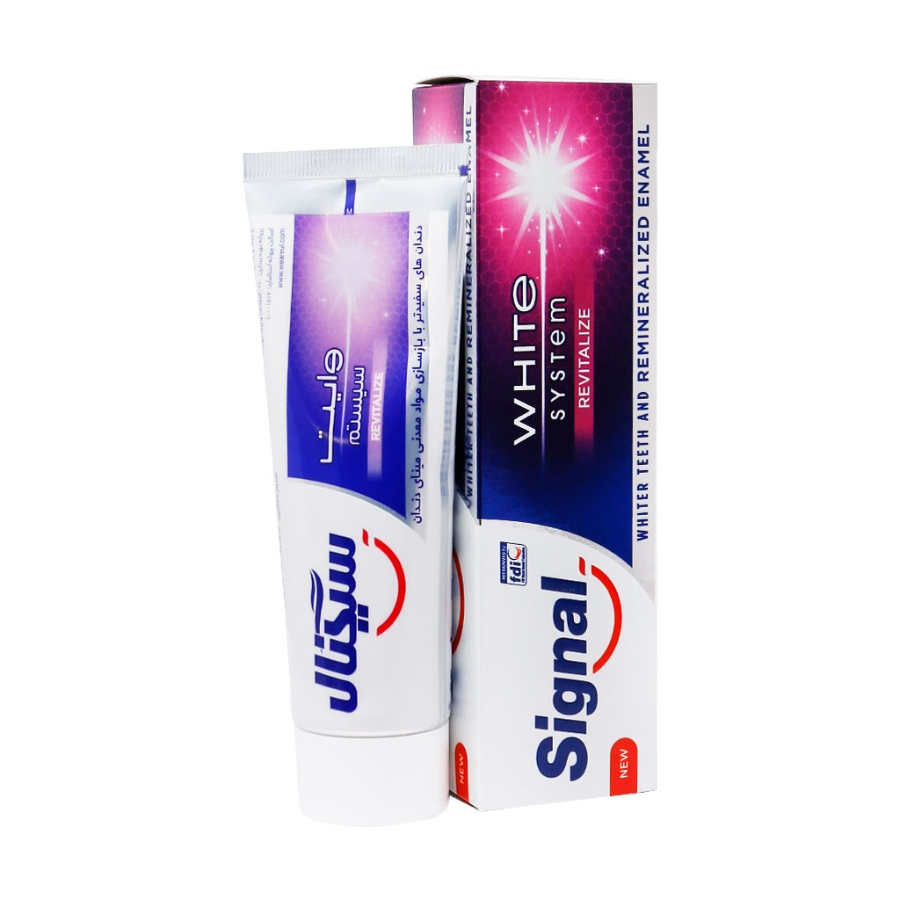 خمیر دندان ترمیم کننده وایت سیستم