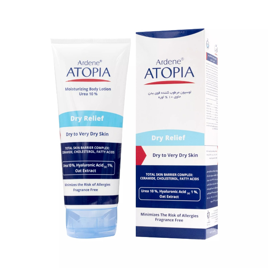 لوسیون مرطوب کننده بدن 10 درصد اوره درای ریلیف