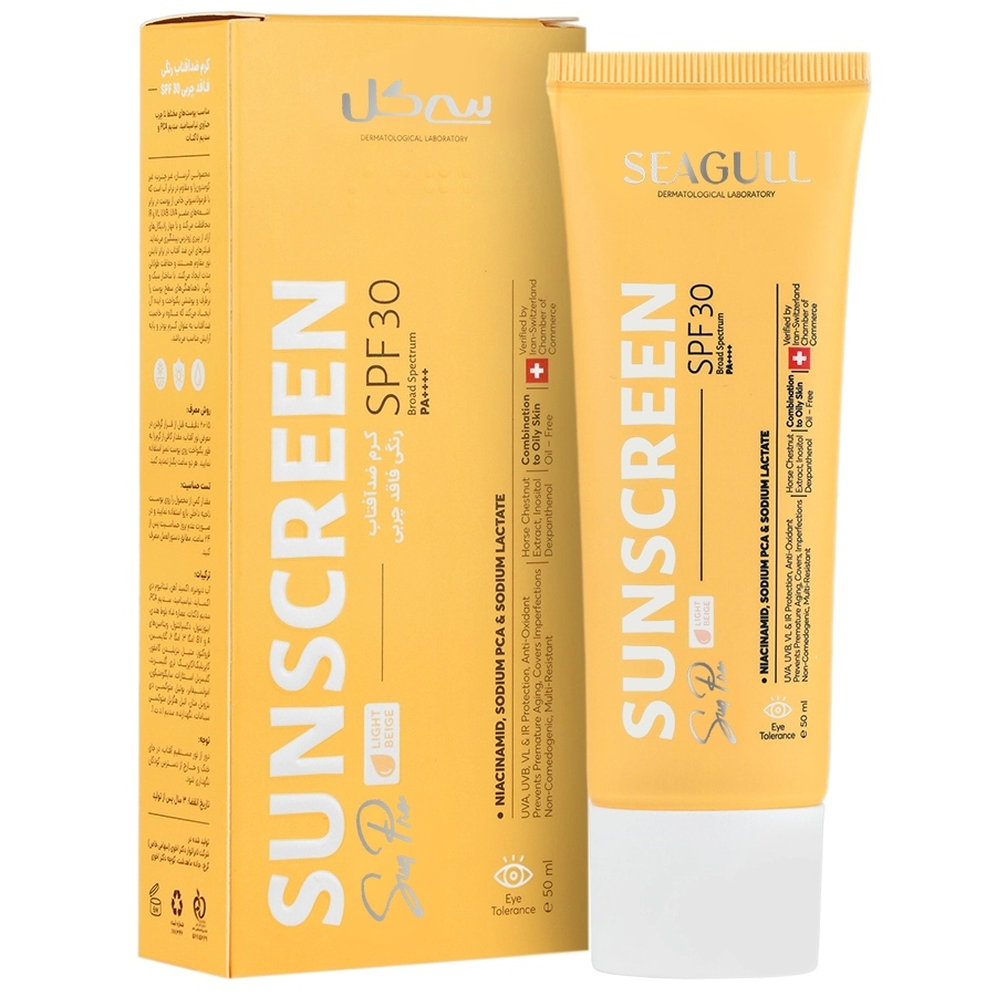 ضد آفتاب رنگی SPF30 سان پرو