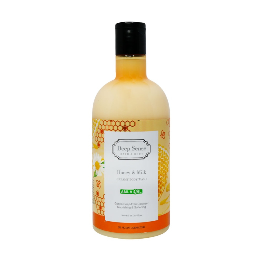 شامپو بدن کرمی شیر و عسل