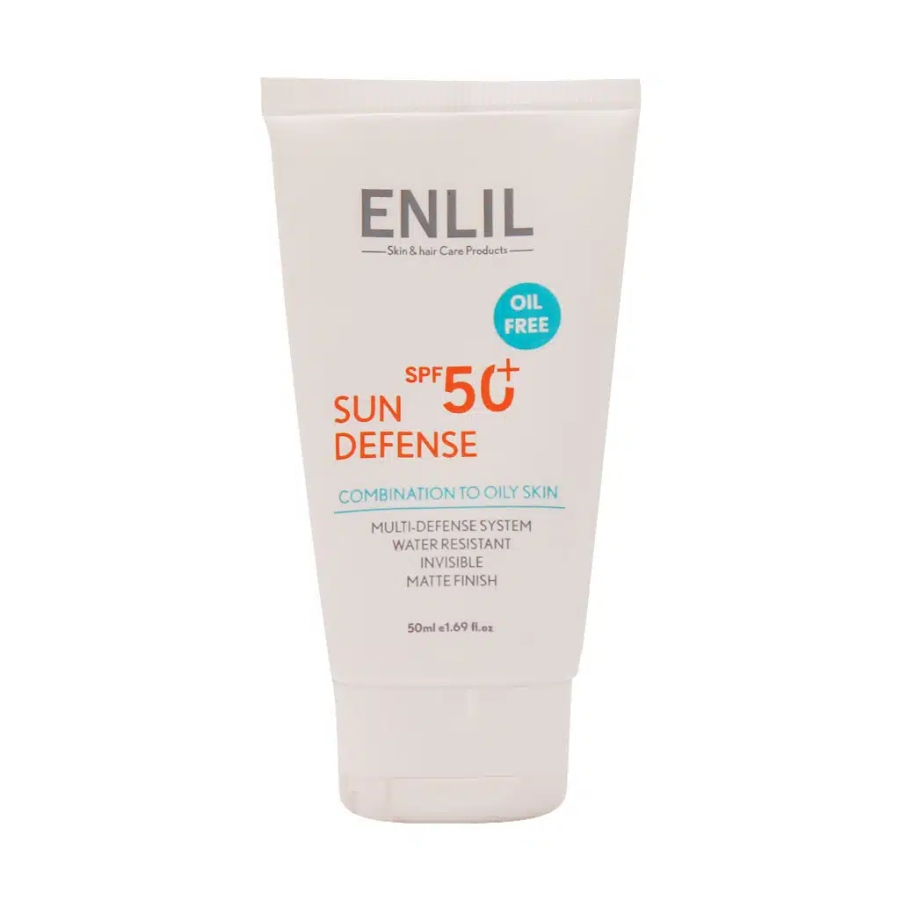 کرم ضد آفتاب سان دیفنس SPF50 پوست چرب