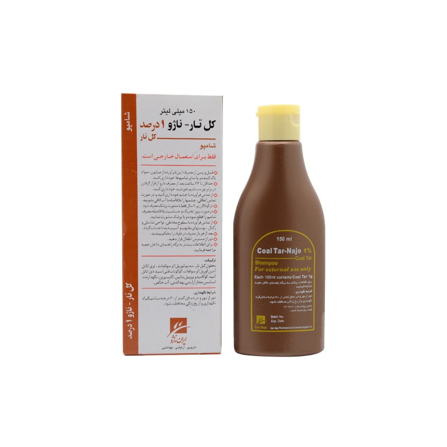 شامپو کل تار یک درصد