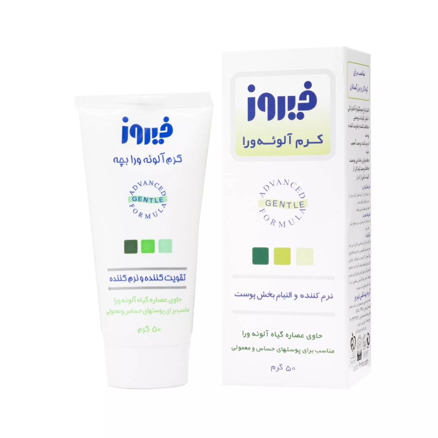 کرم آلوئه ورا کودک