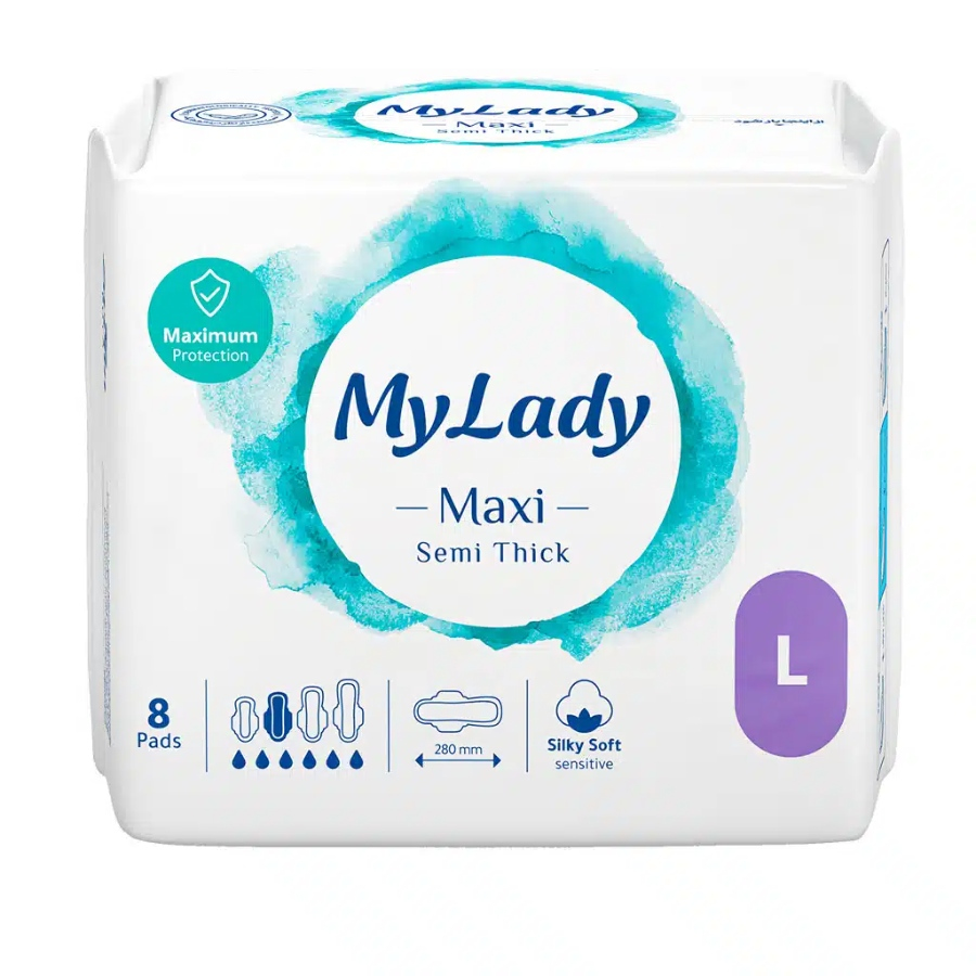 نوار بهداشتی مکسی نیمه ضخیم بزرگ