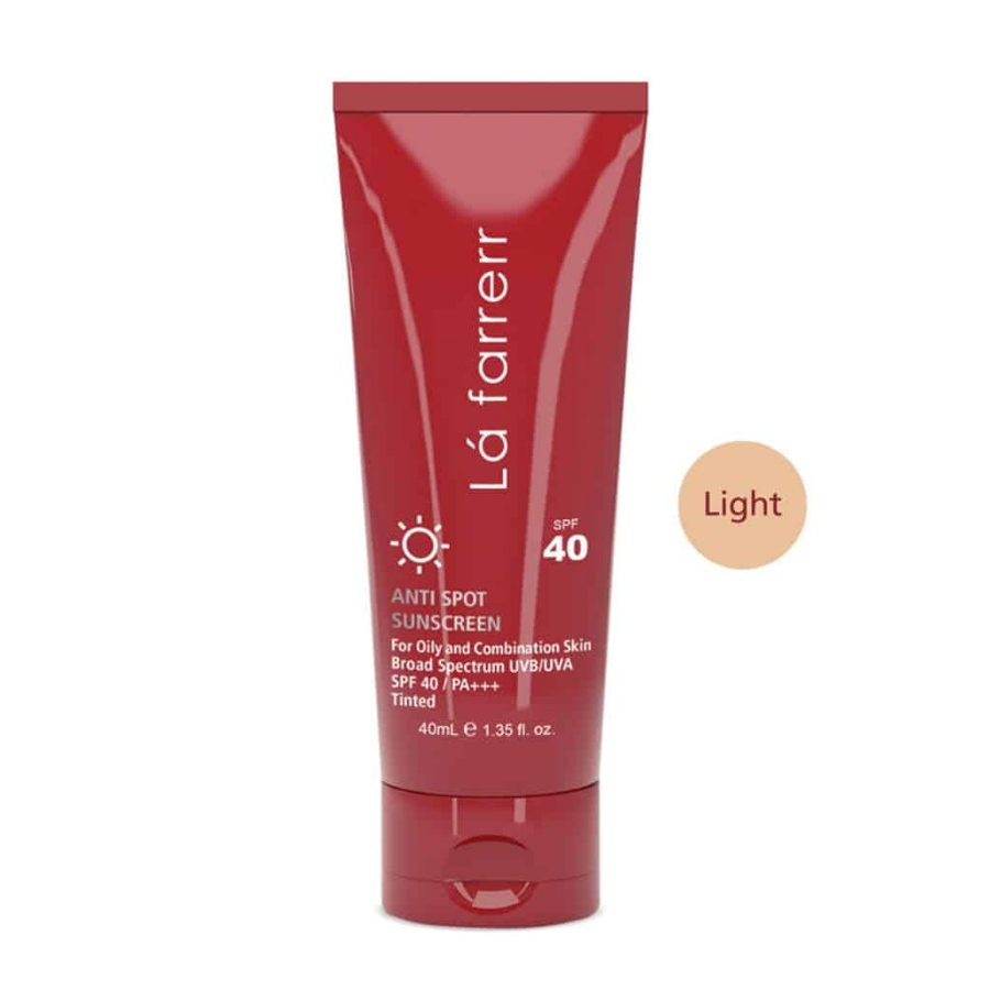 ضد آفتاب و ضدلک رنگی پوست های چرب و مستعد آکنه 