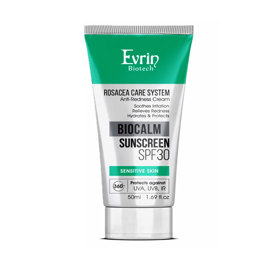کرم ضد آفتاب پوست حساس SPF30 بایوکالم