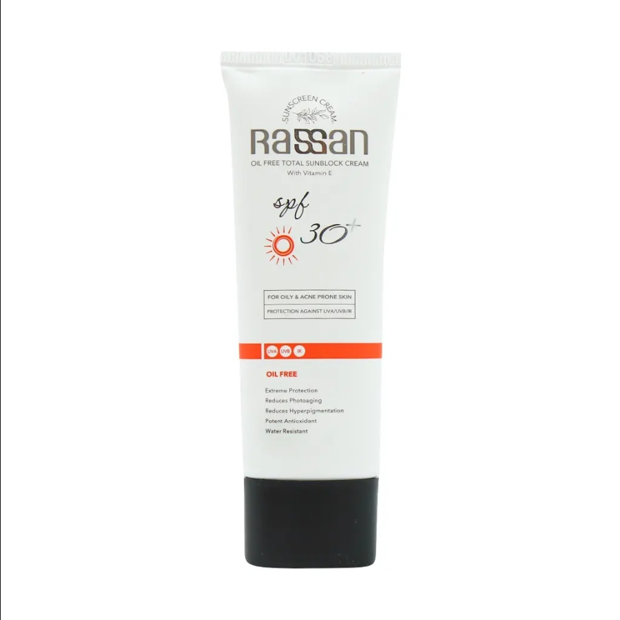 کرم ضد آفتاب فاقد چربی راسن SPF30