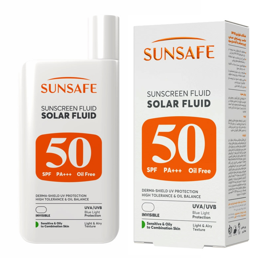 ضد آفتاب سولار فلوئید SPF50