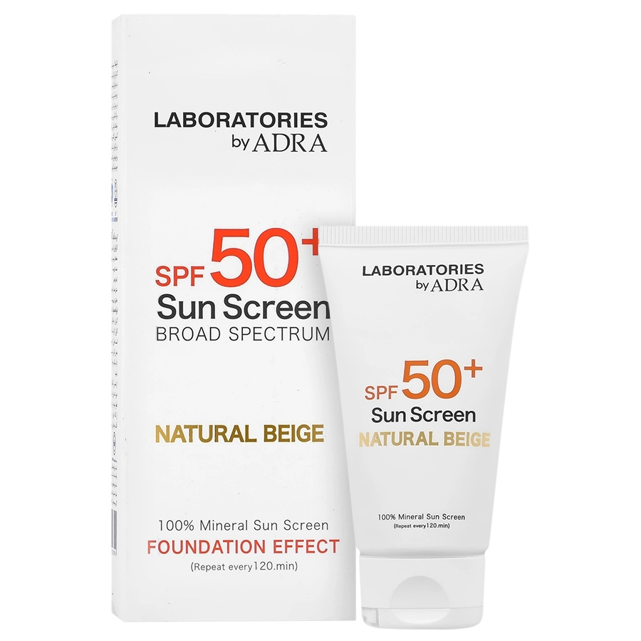 کرم ضدآفتاب کرم پودری SPF50 بژ طبیعی
