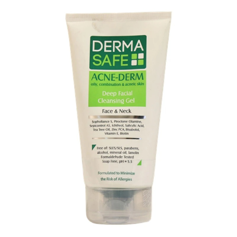 ژل شستشوی صورت آکنه درم