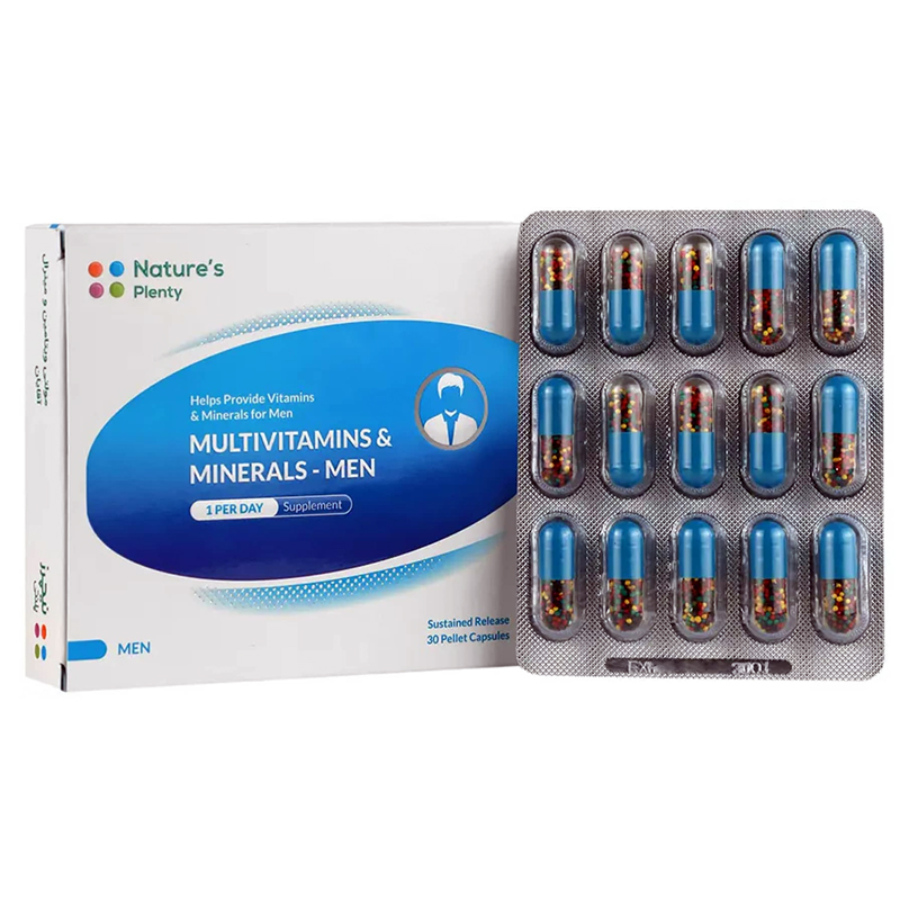 مولتی ویتامین و مینرال آقایان نیچرز پلنتی