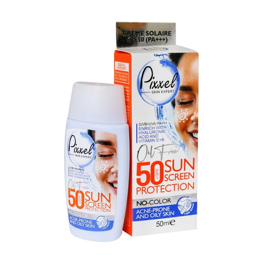 کرم ضد آفتاب SPF50 پوست چرب